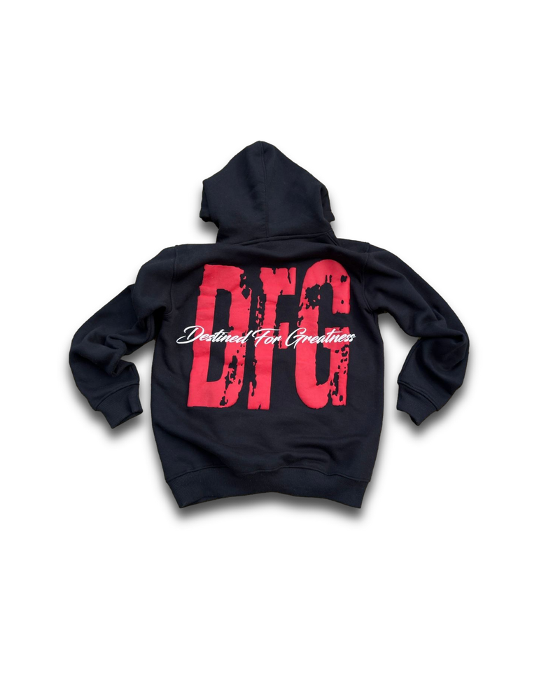 “Bred” Puff Print Pullover